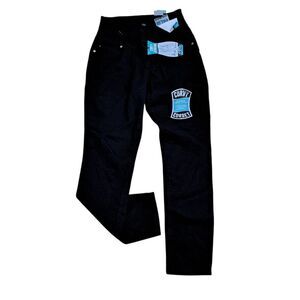 Ariya Jeans Women's Curvy Jegging Corset Black Extra Soft Sz 11-12